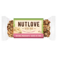 ALLNUTRITION NUTLOVE VEGETARIAN TYČINKA 45g ORECHOVÁ VEGETARIÁNSKA TYČINKA BEZ CUKRU
