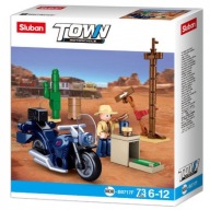 Sluban Motor Traveler Harley bloky neďaleko LEG, COB