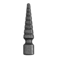 Oceľový hrot 15x15 mm H82 x L15 mm