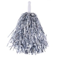 CHEERLEADER POMPON roztlieskavacie bambulky SILVER