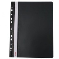 HARD PIN BADBOOK A4 PVC Biurfol, čierny