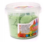 kinetická piesková náplň, zelená, 400g