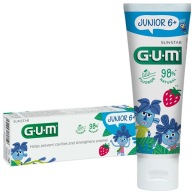 SUNSTAR GUM JUNIOR 6+ STRAWBERRY ZUBNÁ PASTA PRE DETI 50 ml