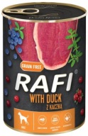 RAFI DUCK mokré krmivo pre psov 400g