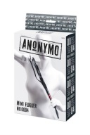 Malý bič vyrobený z ekokože - Anonymo Mini Flogger č. 0004