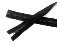 Kocka zips, zips, oddeľovacia, kocka, čierna, dĺžka 55 cm