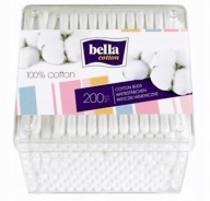 Krabička na vatové tyčinky Bella Cotton 200 ks