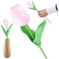 TULIPÁNOVÉ UMELÉ KVETY ako skutočné kytice do veľkonočnej vázy na balkón