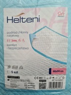 HELTENI ABSORBČNÁ PODLOŽKA, NESTERILNÁ 60 cm x 90 cm 5 KS