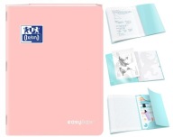 PP zápisník s vreckom A4/60 OXFORD easyBook Pastel