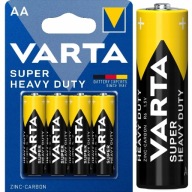 VARTA BATÉRIE AA R6 CARBON-ZINC HEAVY DUTY x4