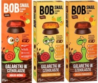 SNAIL Bob Slimák ŽELÉ ZMES CHOCHÍ V ČOKOLÁDOVÉ OVOCNÉ OBCHÍDKY ŽELÉ