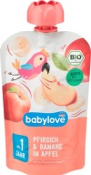 Babylove BIO Broskyňa Banán Jablková pena