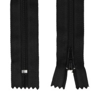 ŠPIRÁLOVÝ Zips #5 - 20 CM - ČIERNA - 10 ks.