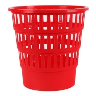 Prelamovaný odpadkový kôš, 16l, červený