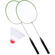 Kovový bedmintonový set s raketami a loptičkou