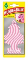 Vôňa WUNDER-BAUM BUBBLE GUM, osviežovač vzduchu na vianočný stromček