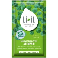 Soľ do kúpeľa Eukalyptus LI IL 80g Dresdner Essenz Freely Breathe Freely