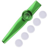 Zelená KAZOO + MEMBRÁNA zdarma, flauta kazu