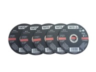 SADA 5x KOVOVÝCH REZNÝCH KOTÚČOV YT-5924 125x2,5
