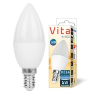 LED žiarovka E14 dióda 7 SMD 2835 5W 230V 3 FARBY
