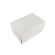 Tortová krabička - biela, 16,5 x 11 x 8 cm