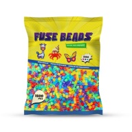 Zažehľovacie korálky RAINBOW COLORS 1500 ks Benny korálky Veľkosť Midi 5mm