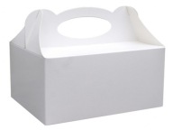 NÁDOBA NA SVADOBNÉ TORTY Biela 350g