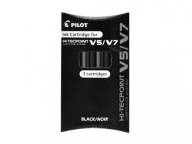 Cartridge pre PILOT V5 a V7 Cartridge čierna, 3 ks