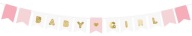 BABY SPRCHA BABY GIRL BANNER ZLATÉ DIEVČATKO 1,7M