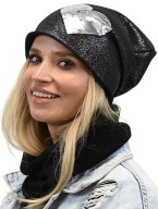 Dámska čiapka s fleece, šmolko, vzor 5