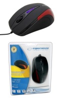 EM102R SIRIUS Optická myš s USB GUM rollerom