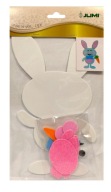Kreatívna súprava Jumi Foam Bunny Urob si sám
