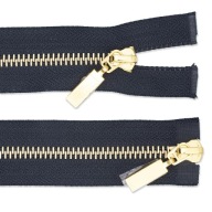 Obojstranný kovový zámok 6 mm 75 cm D580/BR