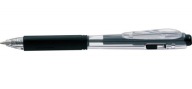 Pentel BK437 výsuvné guľôčkové pero, čierne