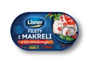 MAKERELOVÉ FILETKY RAJČINOVÁ OMÁČKA S CHILI LISNER 175g