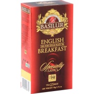 BASILUR English Breakfast vrecúško 25x2g instantný čaj