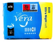 Ultra NIGHT Soft Duo podložky na noc VERA 16 kusov