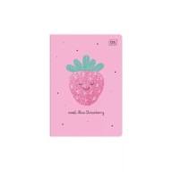 NOTEBOOK A5/32 GRID INTERDRUK GLITTER