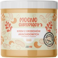 ARAŠIDOVÉ MASLO CRUNCHY 500g Arašidový krém 100% Prírodné orechy Kol-Pol