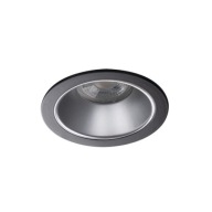 Kanlux Okrúhle stropné očko strieborná čierna GLOZO DSO SR/B 36225