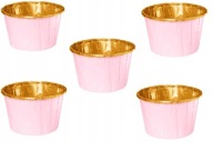 Muffinové košíčky, muffinové košíčky, ružové