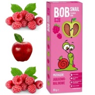 Snack malinový slimák 100% ovocie 30g. BOB SLIMÁK