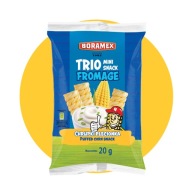 BORAMEX | KUKURIČNÉ CHRUVKY |TRIO| FROMAGE | 20 g