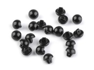 Oči pre maskotov, 9 mm čierny gombík