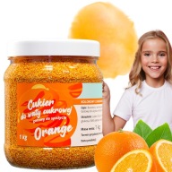 Farebný CUKOR NA PLÁVANIE CUKROVINY 1kg POMARANČ