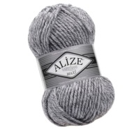 Superlana Maxi priadza - 801 Melange Grey Alize s