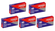 5x Sponky 10/6 Grand 1000ks oceľové malé mini