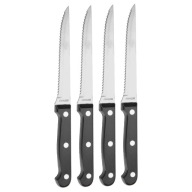 STEAKOVÉ KNIVES mäso ryba párky na grilovanie 4 ks.
