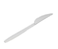 Stohovateľný priehľadný plastový nôž 178 mm 100 ks.
